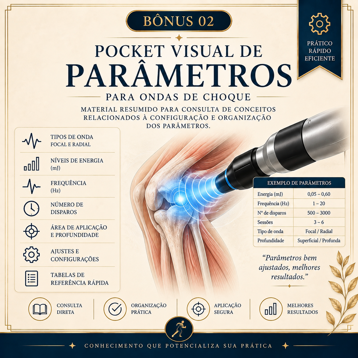 Pocket Visual de Parâmetros